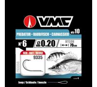 Hameçon Vmc Geb.Zander Rot - Taille 4 Gris