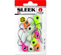 Hameçon VMC Sleek Jig Glow (x10) Vert 2/0