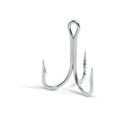 Hameçon VMC Triple Fish Fighter 4xR (x5) Gris 1