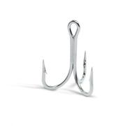 Hameçon Vmc Triple Fish Fighter 4xr X5 - Taille 6 Gris