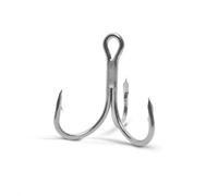 Hameçon Vmc Triple Tropic Spark Point 6xr X5 1/0 Noir