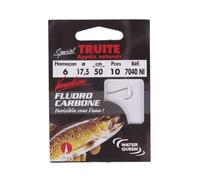Hameçon WaterQueen Fluoro.Truit.AN 7038BN 50cm Gris 08/15