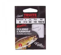 Hameçon Waterqueen Fluoro.Truit.An 7038bn 50cm - Taille 06/17,5 Gris