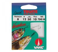 Hameçon Waterqueen Truit.An 7040ni - Taille 10/12 Argenté