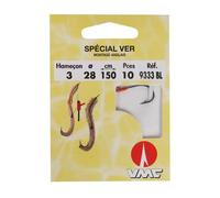 Hameçon WaterQueen Ver Mont.Ang.9333BL Bleu 04/24