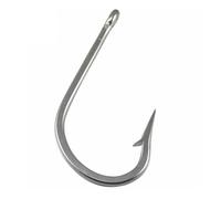 Hameçons à Poisson en Acier Inoxydable, Super Grands hameçons de pêche au Requin, Gros gibier, appât Thon, hameçon Extra Grand for réservoir et étang