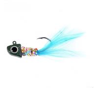 Hameçons à tête plombée lestée 2,2 cm pointe pointue eau salée (0,85 g Couleur n°1)