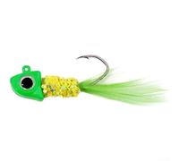 Hameçons à tête plombée lestée 2,2 cm pointe pointue eau salée (0,85 g Couleur n°3)