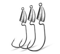 Hameçons à tête Triangulaire 5 g, 7, 10, 14, Type Bateau, leurre Souple, plombée, matériel de pêche for étang(14g)