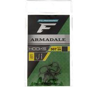 Hameçons avec ardillon et œil Feeder Carp Hooks Flagman Armadale 307 Bn R. 8