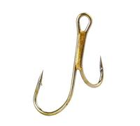 Hameçons d'ancrage en Deux Parties for la pêche au Bar, 20 pièces, montages de Marron renforcés 2X, Conception à Hauteur et Profondeur Variables(1#)