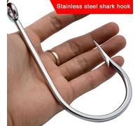 Hameçons De Pêche En Acier Inoxydable 7731 20/0, Grand Jeu En Mer, Requin, Hameçon De Thon De Type J, Super Grand