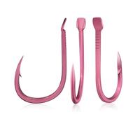 Hameçons de pêche en Alliage Titane, lot 10, Pointe Triangulaire, hameçons compétition avec Gorge antidérapante for la Carpe Herbivore et Les Grosses têtes(3#)