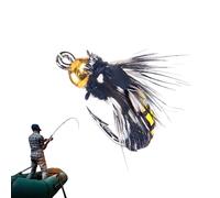 Hameçons De Poisson Chat, Appâts Artificiels Truite Avec Hameçon, Équipement De Jigging En Eau Basse Torrents Lacs Rivières Tenkara Jachs Flottant