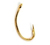 hameçons, Fish Hooks 50pcs Gold Curved Nymph Fly Tying Hook Scud Shrimp Pupae Larvae Caddis Emerges Trout Fishing Lures for(12)
