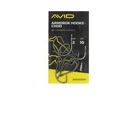 Hameçons sans ardillon Avid armorok wide gape (x10) Noir 6