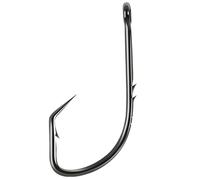 Hameçons Turtle Hook, hameçons de pêche en Acier à Haute teneur Carbone, Double ardillon et Gorge, for Tortues Carapace Molle, Poissons-Chats anguilles(S)