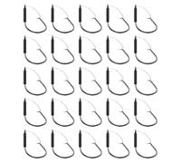 Hameçons Wacky Worm,Montage Wacky pour Perche | 25 Hameçons Acier Carbone Pêcheurs Toutes Eaux Douce Et Salée Rivière Étang Lac