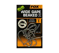 Hameçons Wide Gape X Fox Edges - Taille 2 Gris