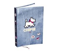 Hamelin 1 Agenda Journalier CHIPIE Bleu Denim - Août 2026 à Juillet 2027 - Format 12 x 17 cm