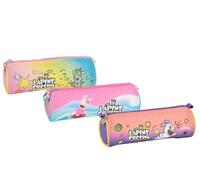 Hamelin - 1 Trousse Fourre-Tout Rond Lapins Crétins - Collection Best of - Dimension 22 x 7,5 cm - Fermeture Zippée - 1 Compartiment
