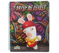 hamelin - 400112828 - un cahier de texte lapins cretins 17x22cm 80gr modele aléatoire