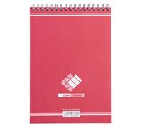 Conquerant Bloc notes à spirale Sténo A5 14,8 x 21 cm - 60g - Ligné 7 mm - 180 pages