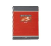 Hamelin - conquerant sept cahier de textes reliure intégrale, nf56, - pour le marché: f -seyes, 148 pages, avec bande colorié, p