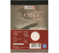Hamelin GmbH Bloc-notes A6 60 g VE = 50 feuilles recyclées quadrillées