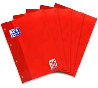 Hamelin Paperbrands 384405026 Lot De 5 Blocs-Bureau 50 Feuilles A4 Quadrillées Avec Marges Papier Optique 90 G/M² 5 Mm (Import Allemagne)