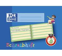 Hamelin Paperbrands Oxford 311501617 Cahier D'écriture Format Paysage A5 Ligné / Marge Centrale 16 Feuilles Lot De 10 (Import Allemagne)
