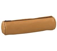 Hamelin Trousse en cuir Cuir naturel beige forme ronde