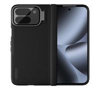 HAMEXLN Coque Magnétique pour Google Pixel 10 Pro Fold, Protection D'objectif Béquille Housse Arrière Antichoc Charnière PC Étui,Noir,10 Pro Fold