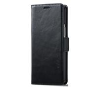 HAMEXLN Coque Portefeuille pour Samsung Galaxy Z Fold 7, Cuir Housse À Rabat Magnétique Fonction De Support Antichoc Étui Protectrice,Noir,Fold 7