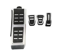 HAMFISTB Pédale D'accélérateur LHD Couvercle Repose Pieds Frein À Carburant Pédales pour A4 B8 S4 RS4 Q3 A5 S5 RS5 8T Q5 8R SQ5 A6 C7 A7 S7 S6 4G A8 S8 A8L 4H(4)