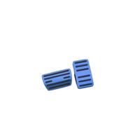 HAMFISTB Pédale D'accélérateur pour CRV pour CR-V 2023 2024 2025 6e Génération pour Hybride Carburant Accélérateur Pédales Frein Couvercle Aluminium(Blue)