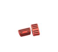 HAMFISTB Pédale D'accélérateur pour CRV pour CR-V 2023 2024 2025 6e Génération pour Hybride Carburant Accélérateur Pédales Frein Couvercle Aluminium(Red)