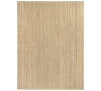 HAMID - Tapis de Jute Granada 100% Fibre de Jute Naturelle - Moquette Douce et Résistance Moyenne - Tissé à la Main - Salon, Chambre, Tapis de Couloir - Nature (400x300cm)