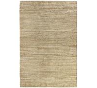 HAMID - Tapis de Jute Nur, 100% Fibre de Jute Naturelle, Moquette Douce et Résistance, Tissé à la Main - Salon, Chambre, (D1, 230x160cm)