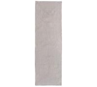 HAMID Tapis d'intérieur/extérieur Nansa pour Animaux de Compagnie, en Tissu recyclé - Lavable et résistant à l'eau - Écologique et Durable - Tapis de Couloir (250x80cm, Argent)