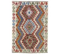 HAMID -Tapis Kilim Herat, 100% Laine Tissée à la Main, Tapis Ethnique pour Salon, Chambre, Salle à Manger, (121x87cm)