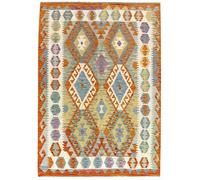 HAMID -Tapis Kilim Herat, 100% Laine Tissée à la Main, Tapis Ethnique pour Salon, Chambre, Salle à Manger, (172x126cm)