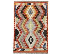 HAMID -Tapis Kilim Herat, 100% Laine Tissée à la Main, Tapis Ethnique pour Salon, Chambre, Salle à Manger, (118x79cm)