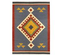 HAMID - Tapis Kilim Lori à Motif Oriental - 100% Laine - Kilim tissé à la Main - Tapis pour entrée, Salon, Chambre (D.1, 300 x 250 cm)…