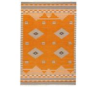 HAMID Tapis Kilim Lori - Tissé à la Main en 100% Laine, Style Ethnique bohème, Doux et résistant, idéal pour Le Salon, la Chambre et la Salle à Manger (290 x 200 cm)