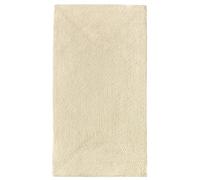 HAMID Tapis Nansa Intérieur/Extérieur en Pet Recyclé - Lavable et Imperméable - Écologique & Durable - Idéal pour Terrasse, Jardin ou Salon (110x60cm, Crème)