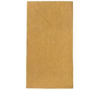 HAMID Tapis Nansa Intérieur/Extérieur en Pet Recyclé - Lavable et Imperméable - Écologique & Durable - Idéal pour Terrasse, Jardin ou Salon (110x60cm, Ocre)