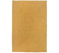 HAMID Tapis Nansa Intérieur/Extérieur en Pet Recyclé - Lavable et Imperméable - Écologique & Durable - Idéal pour Terrasse, Jardin ou Salon (170x110cm, Ocre)