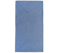 HAMID Tapis Nansa Intérieur/Extérieur en Pet Recyclé - Lavable et Imperméable - Écologique & Durable - Idéal pour Terrasse, Jardin ou Salon (110x60cm, Bleu)