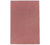 HAMID Tapis Nansa Intérieur/Extérieur en Pet Recyclé - Lavable et Imperméable - Écologique & Durable - Idéal pour Terrasse, Jardin ou Salon (300x240cm, Cerise)